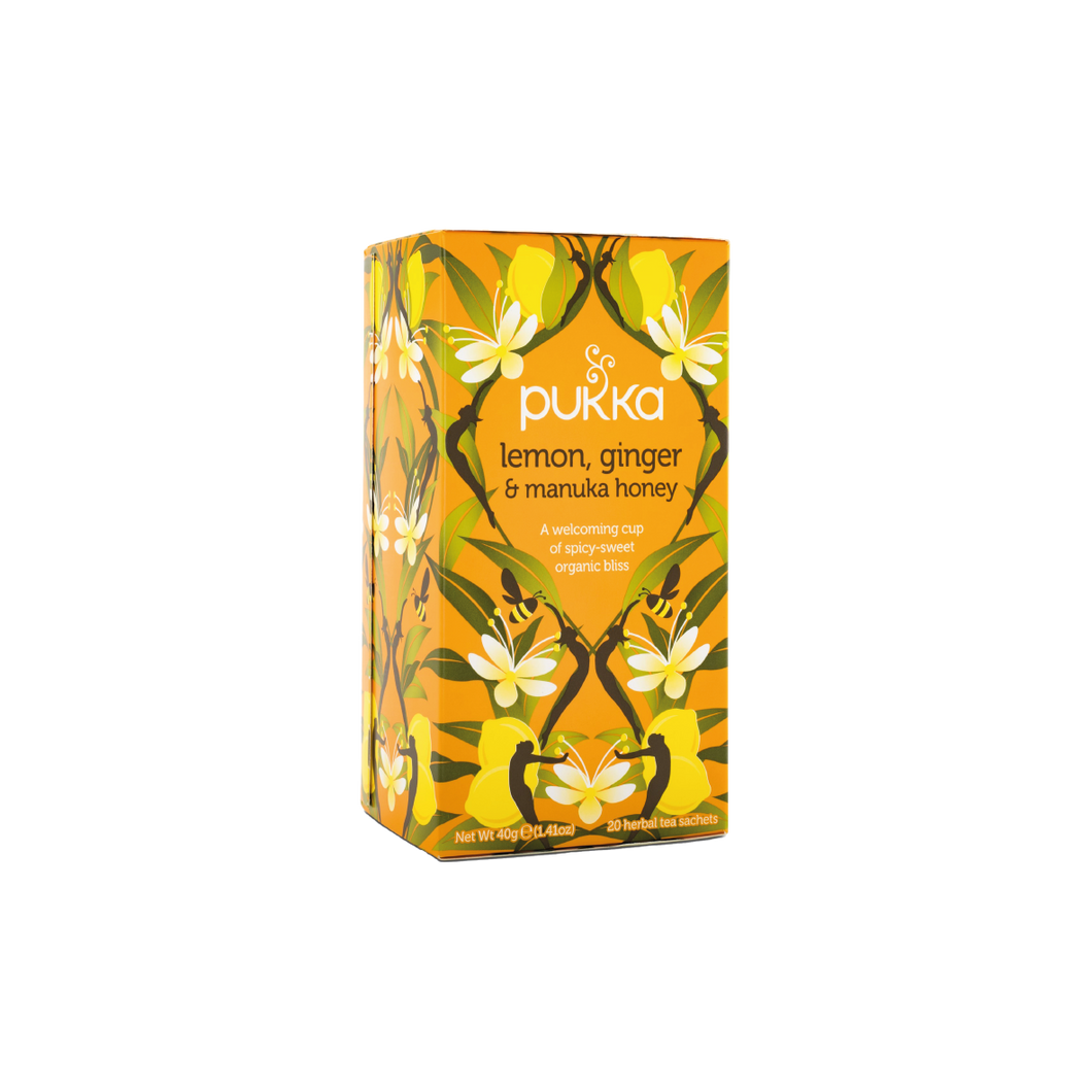 Pukka - Lemon, Ginger and Manuka Honey Organic