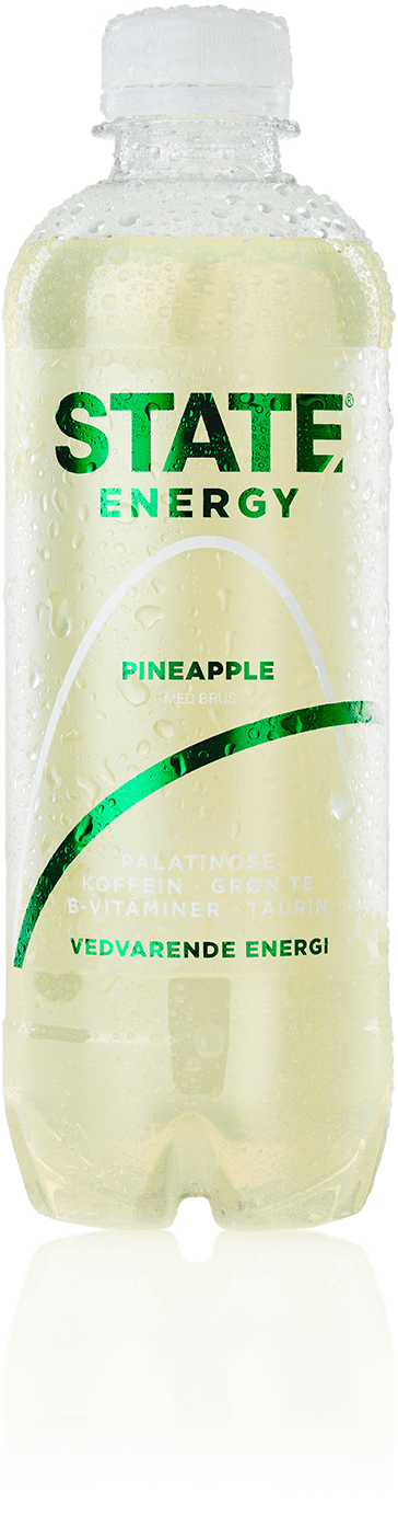 STATE Energy drink - Pineapple  (1,5 kr. pant inkl.) 400 ml.